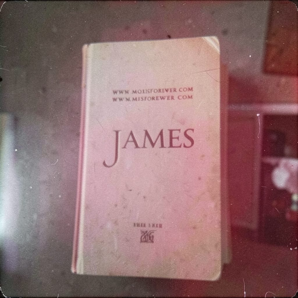 Open Bible with soft natural light falling across the pages, warm wood table beneath, quiet devotional atmosphere